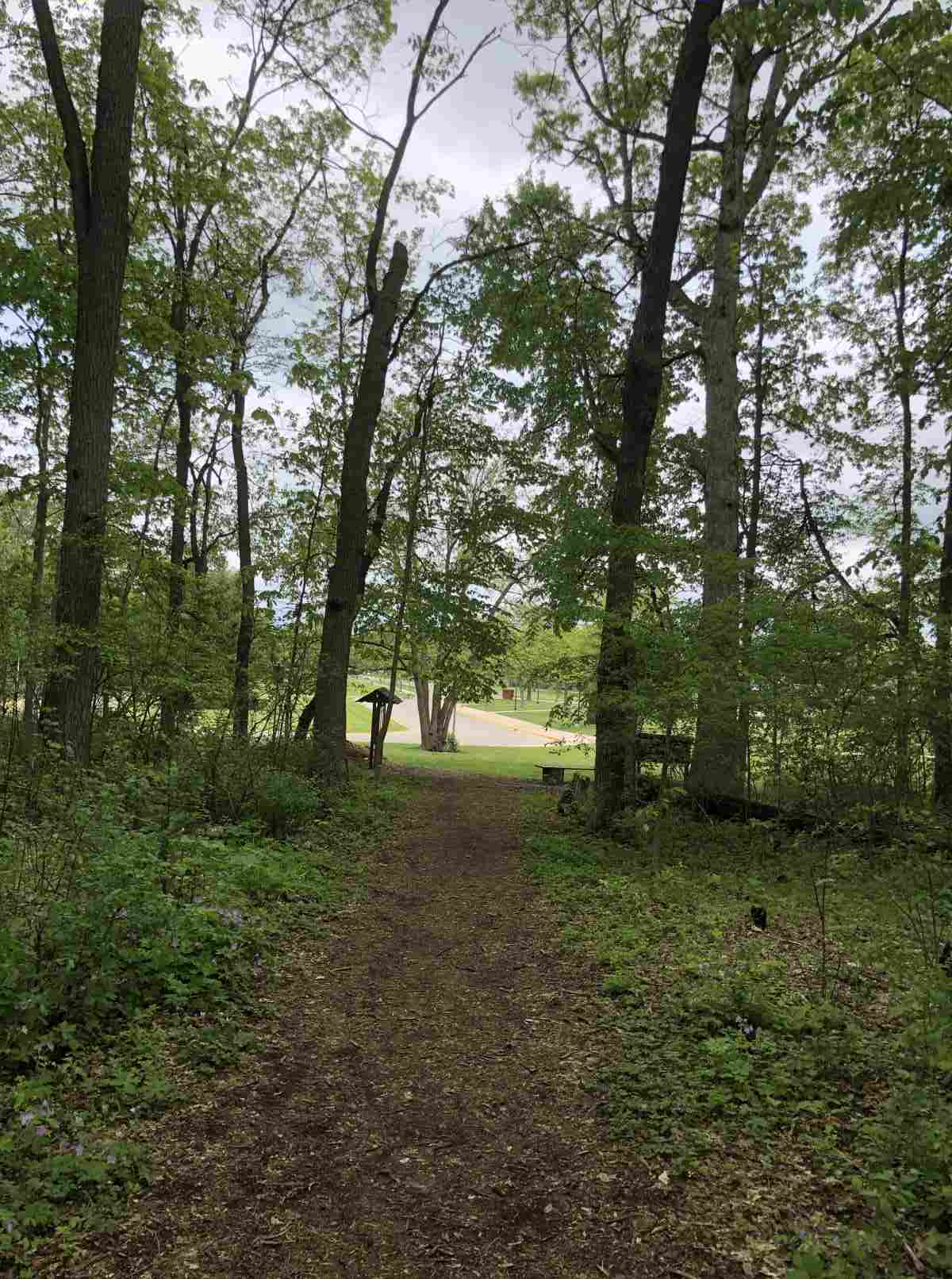 Back to the loop trail entrance